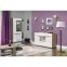 Ágy Lionel Li12/140 tölgy S./ Fehér,4