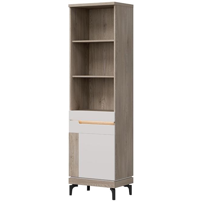 Regál L Aston An07 Tölgy/Kasmír