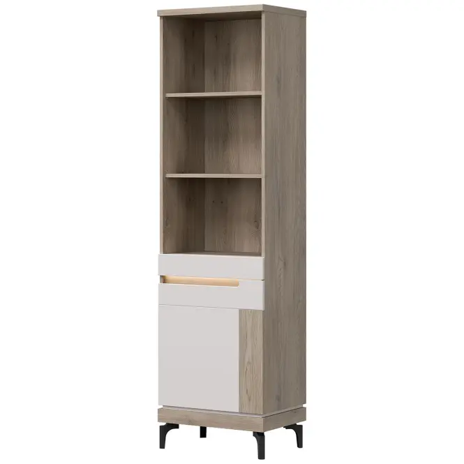Regál P Aston An08 Tölgy/Kasmír,3