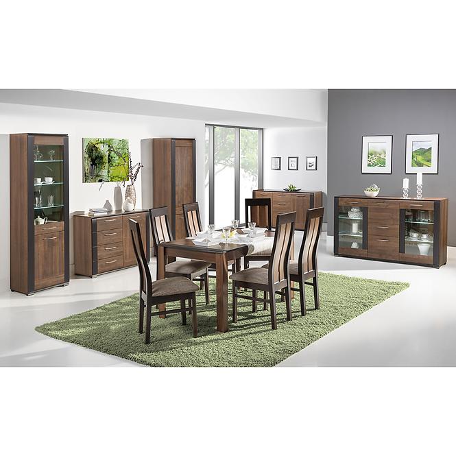 Asztal Naomi Na-12 Dió/Wenge