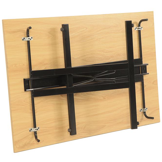 Összecsukható Asztal Marius 9573 120 Cm natúr/fekete,10