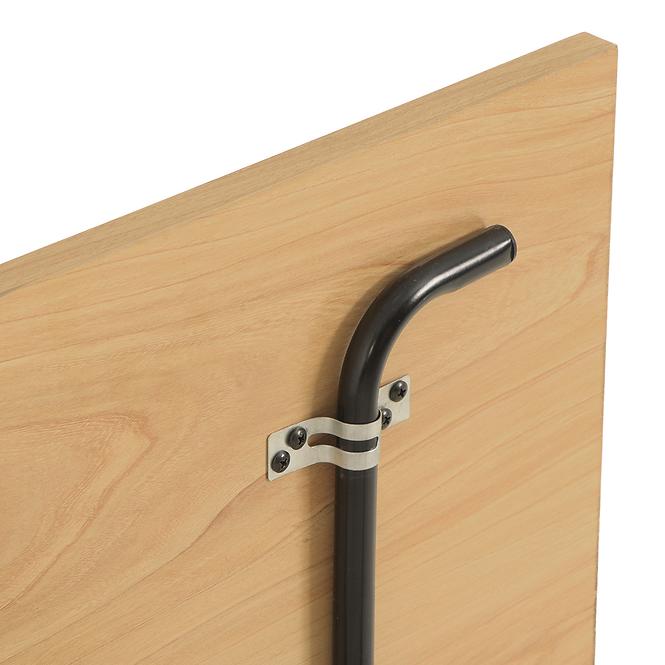 Összecsukható Asztal Marius 9573 120 Cm natúr/fekete