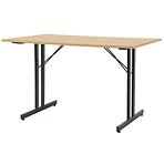 Összecsukható Asztal Marius 9573 120 Cm natúr/fekete