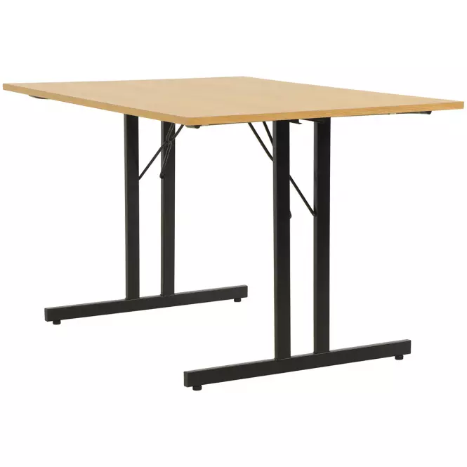 Összecsukható Asztal Marius 9573 150 Cm natúr/fekete