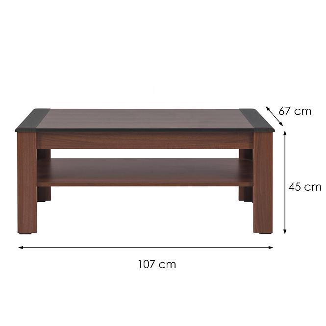 Dohányzóasztal Naomi Na-11 Dió/Wenge
