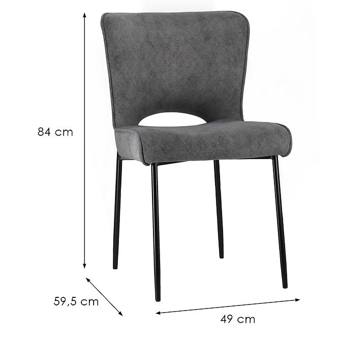 Szék Leilani 9445 szürke