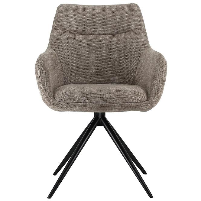 Szék Everly W. Armrest 9590 barna