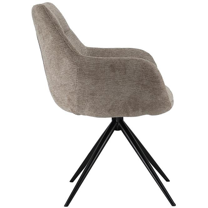 Szék Everly W. Armrest 9590 barna