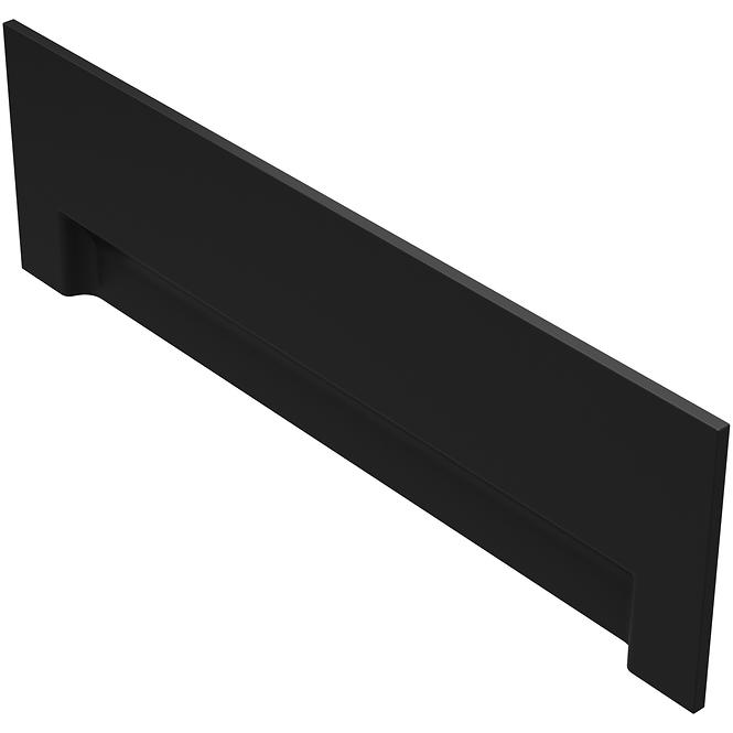 Kádtakaró Dora 170x56 front fekete matt
