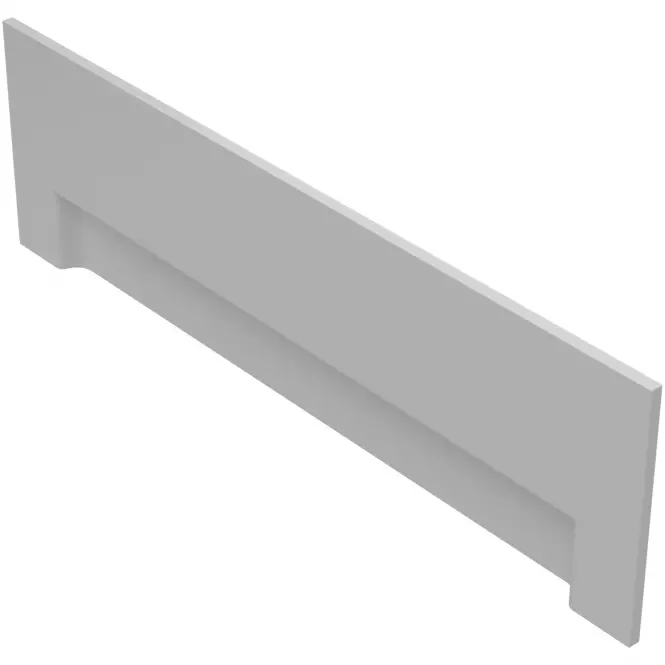 Kádtakaró Dora 160x56 front fehér matt,2