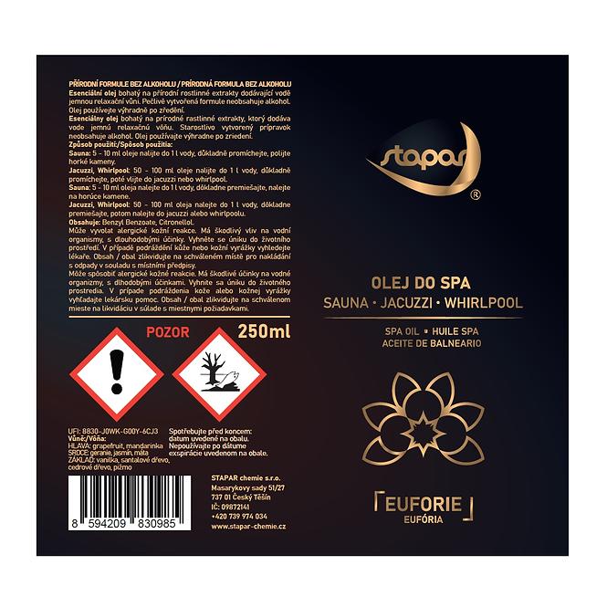 Illatolaj Gyógymedencékhez 250ml Euforia