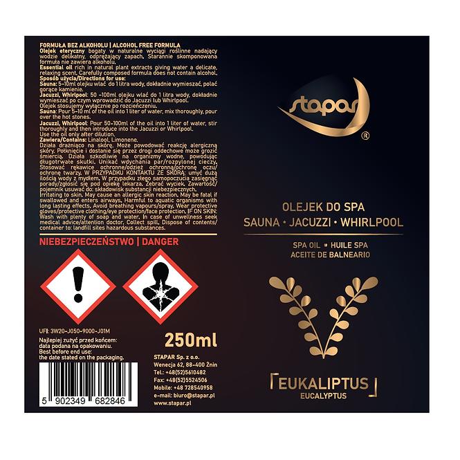 Illatolaj Gyógymedencékhez 250ml Eukaliptusz