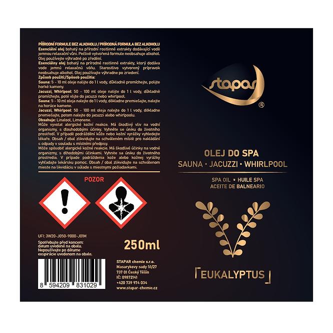 Illatolaj Gyógymedencékhez 250ml Eukaliptusz