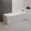 Kád Dora 150x70 fehér matt,3