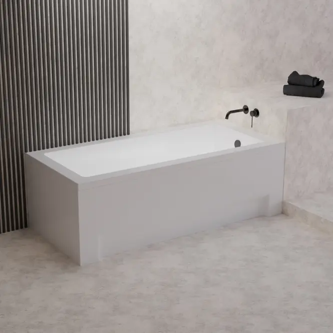 Kád Dora 160x70 fehér matt