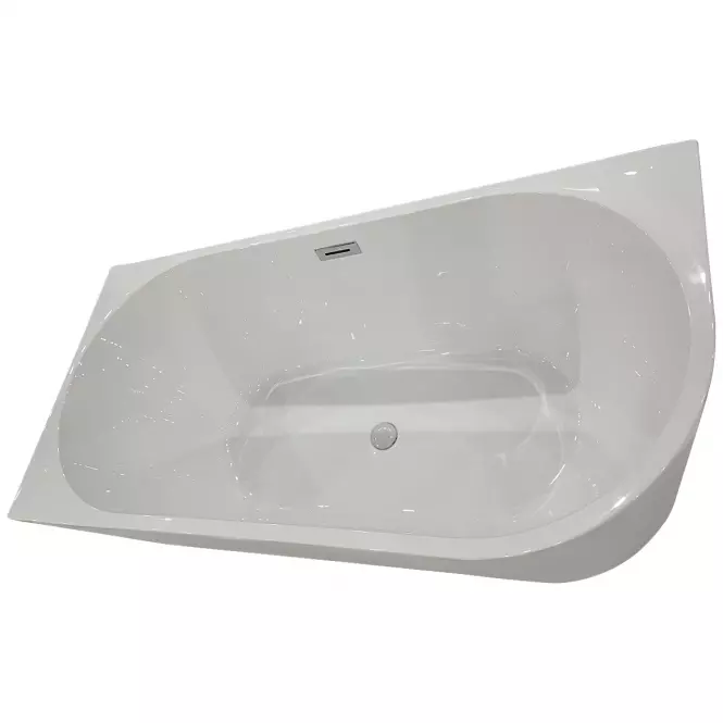Szabadon álló kád Omega 170x80x58 balos
