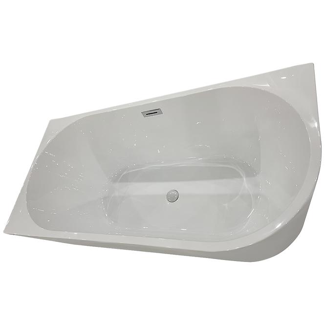 Szabadon álló kád Omega 170x80x58 balos,3