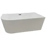 Szabadon álló kád Omega 150x75x58 jobbos