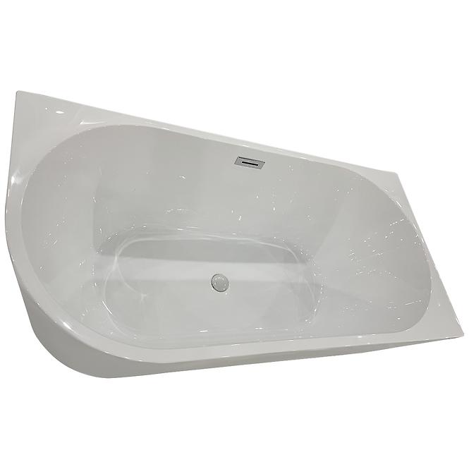 Szabadon álló kád Omega 150x75x58 jobbos