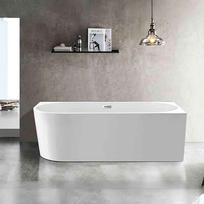 Szabadon álló kád Omega 150x75x58 jobbos