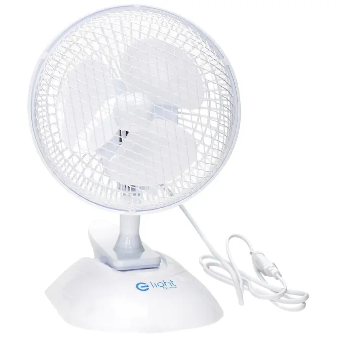 Ventilátor Table  EKW517 White 6” 2in1