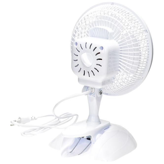 Ventilátor Table  EKW517 White 6” 2in1