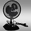 Ventilátor Table EKW524 Black 6” 2in1