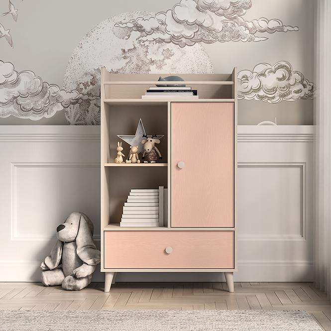 Komód Mevel 04 Sivatagi Homok/Millenial Pink,5