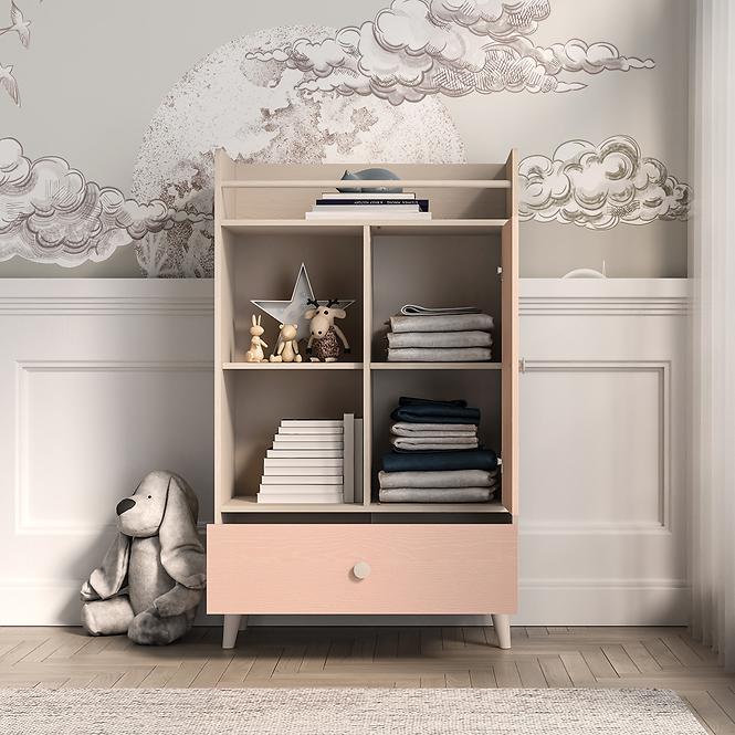Komód Mevel 04 Sivatagi Homok/Millenial Pink,6