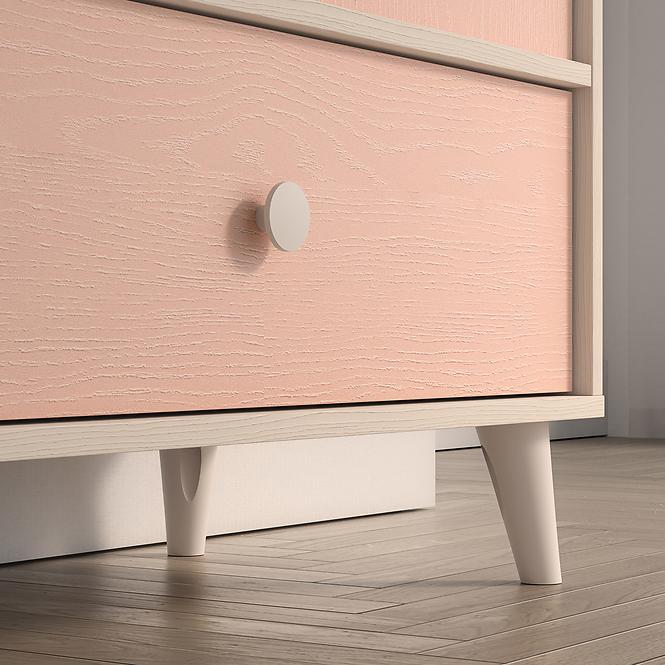 Komód Mevel 04 Sivatagi Homok/Millenial Pink,8