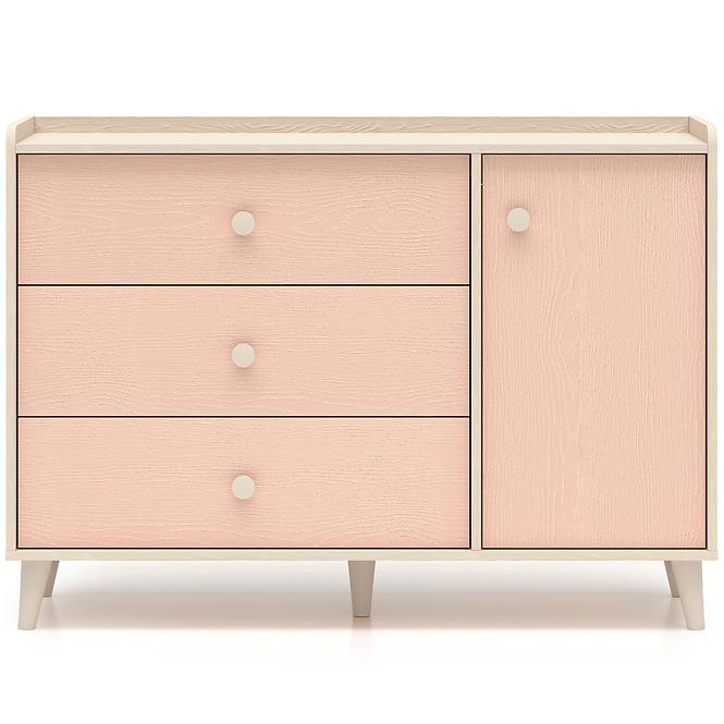 Komód Mevel 05 Sivatagi Homok/Millenial Pink,3