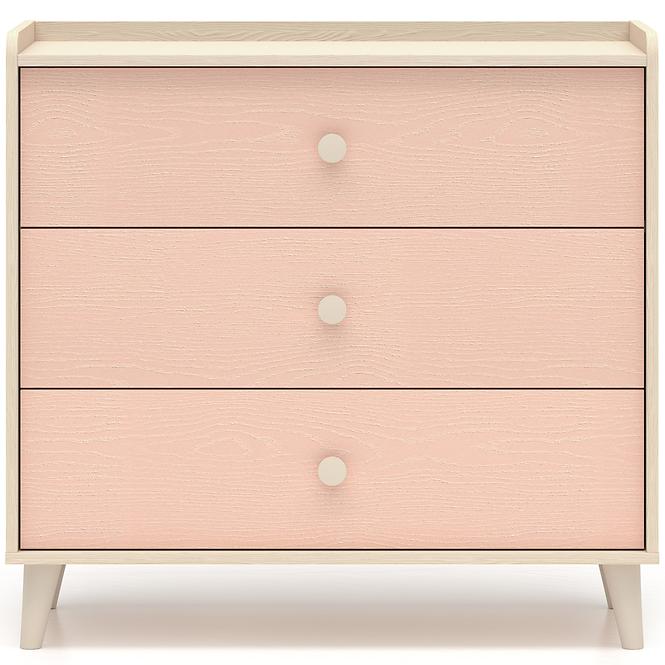 Komód Mevel 06 Sivatagi Homok/Millenial Pink