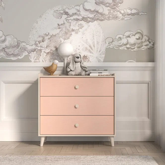 Komód Mevel 06 Sivatagi Homok/Millenial Pink,5