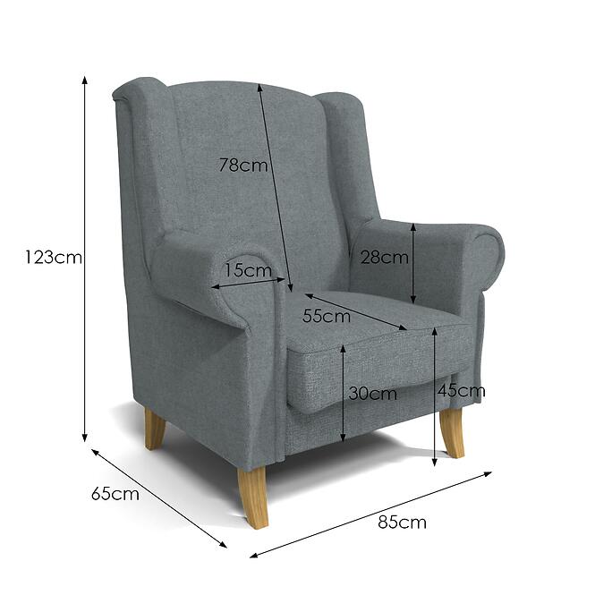 Fotel Lizbona Herbi 40 DR 00/1,6