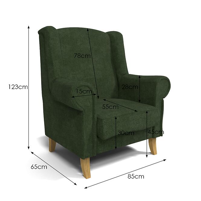 Fotel Lizbona Herbi 10 DR 00/1