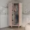Szekrény  Mevel 01 Sivatagi homok/Millenial Pink,4