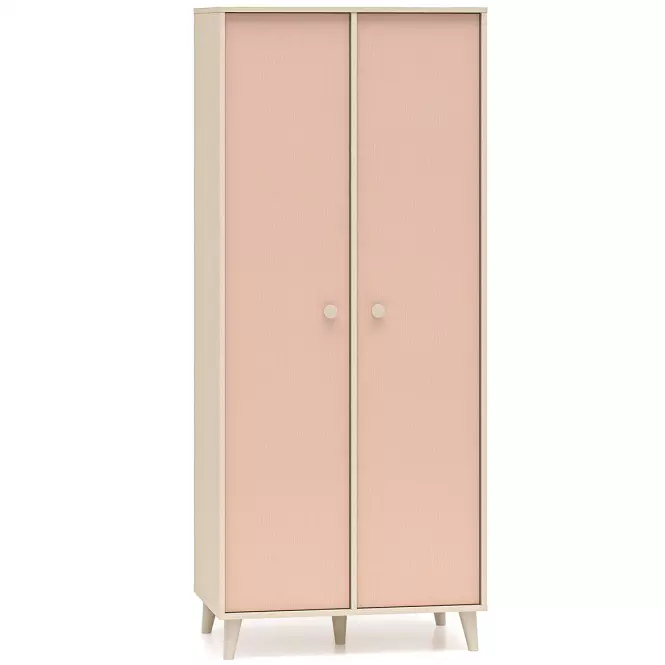 Szekrény Mevel 02 Sivatagi homok/Millenial Pink