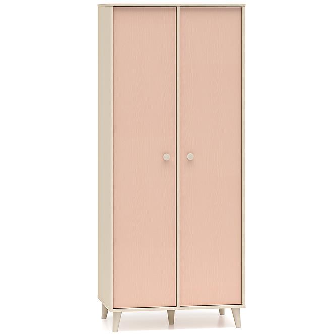 Szekrény Mevel 02 Sivatagi homok/Millenial Pink