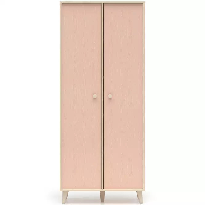 Szekrény Mevel 02 Sivatagi homok/Millenial Pink