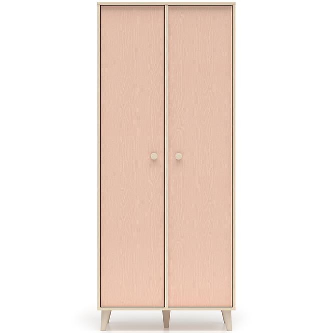 Szekrény Mevel 02 Sivatagi homok/Millenial Pink