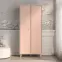 Szekrény Mevel 02 Sivatagi homok/Millenial Pink,4