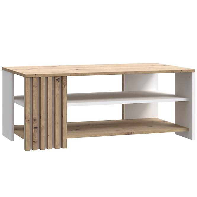 Dohányzóasztal Zaandam fehér/artisan CFTT5221-C881