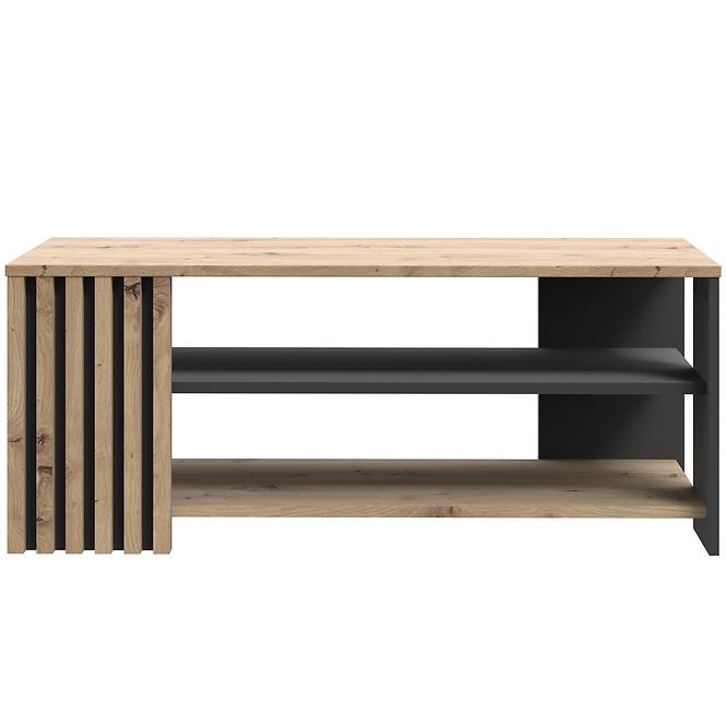 Dohányzóasztal Zaandam fekete/artisan CFTT5221-M624