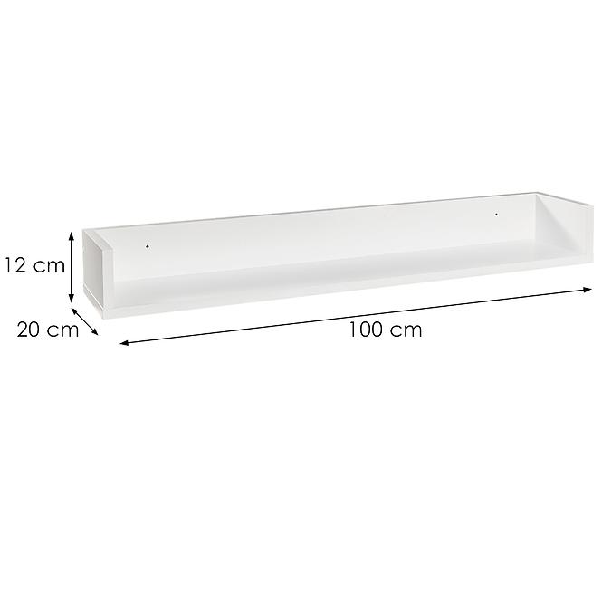 Falipolc 100 Biely Mat