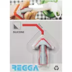 Patron hegy Regga piros 5 mm lapos