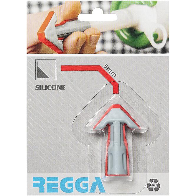 Patron hegy Regga piros 5 mm lapos