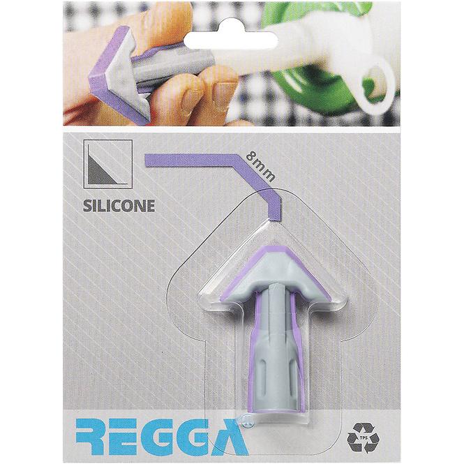 Patron hegy Regga lila 8 mm lapos