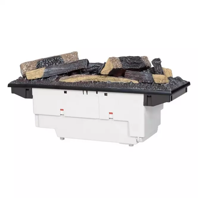 Elektromos kandalló Tecero Cassette 400/600 fehér/tölgy
