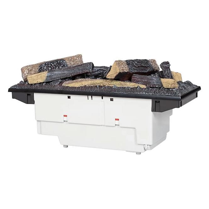 Elektromos kandalló Tecero Cassette 400/600 fehér/tölgy