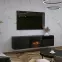 Elektromos kandalló Tecero 26" fekete,2